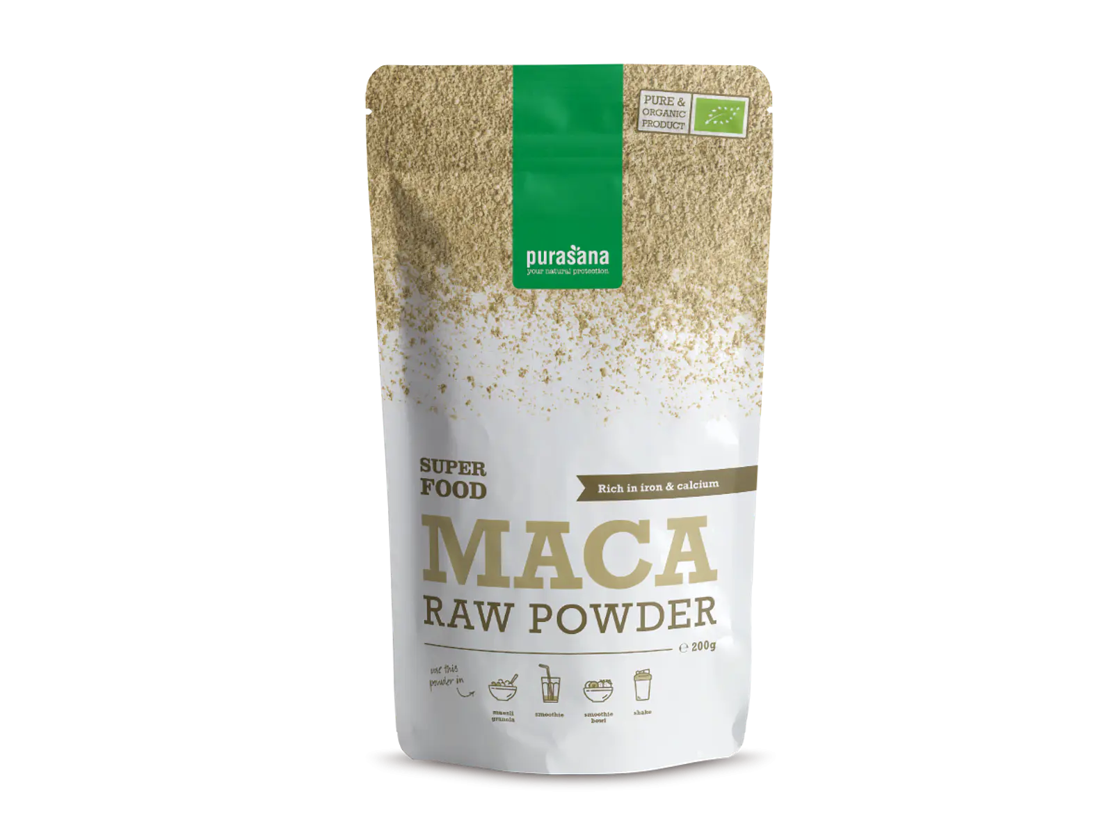 Maca em pó 200g Purasana 1