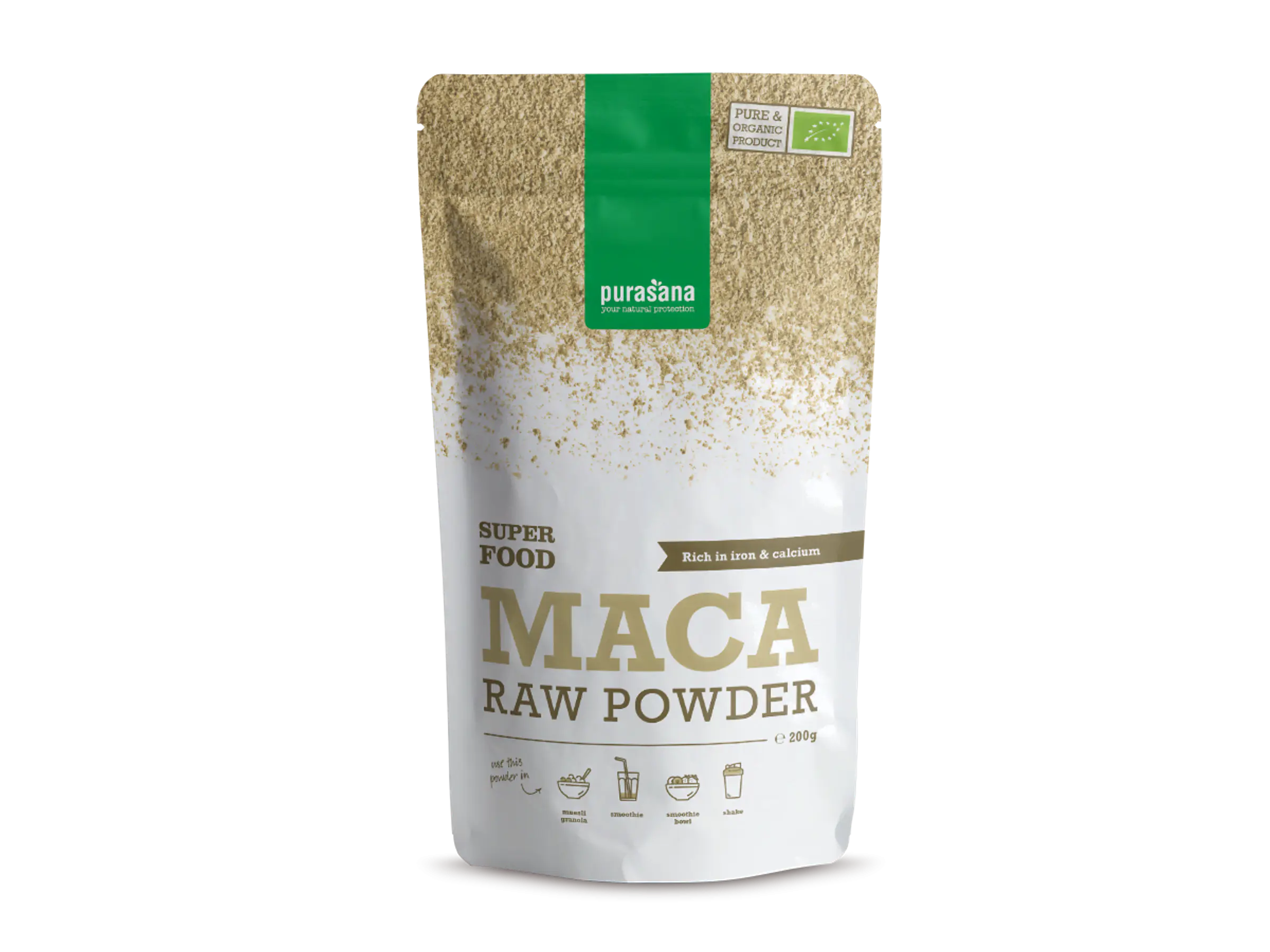 Maca em pó 200g Purasana 1