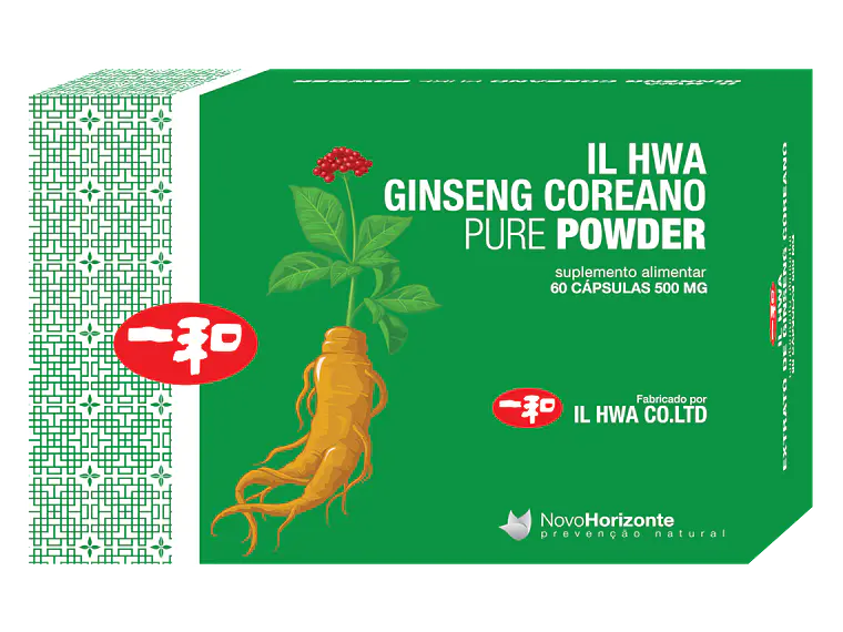 Ginseng Pure 60 Cápsulas Il Hwa 1