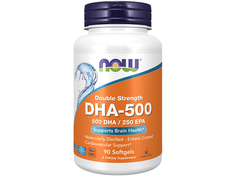 Dha - 500 Alta Potência (500 Dha / 250 Epa) 90 Cápsulas Now 1