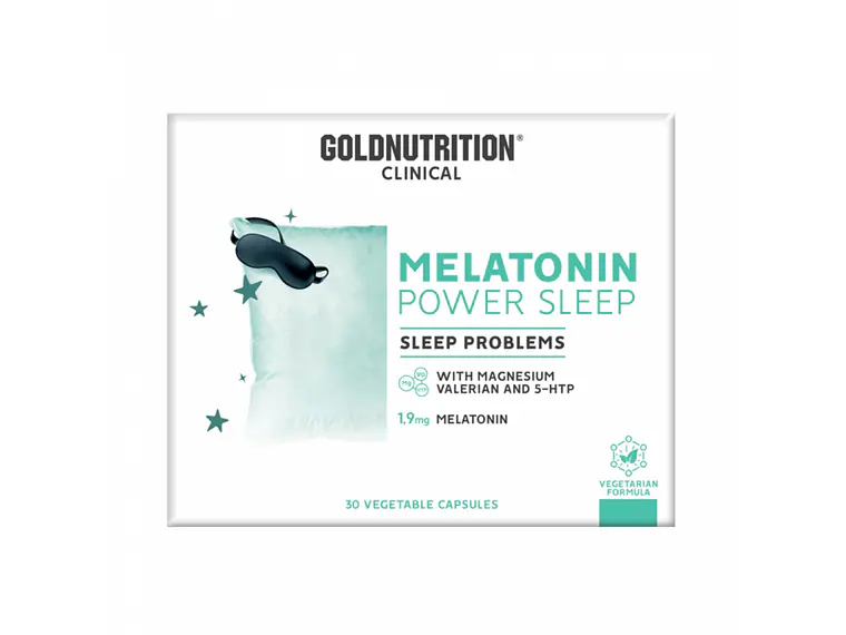Melatonin Power Sleep 30 Cápsulas Gold Nutrition 1