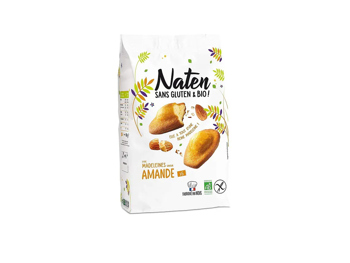 Madalenas De Amêndoa 180g Naten 1