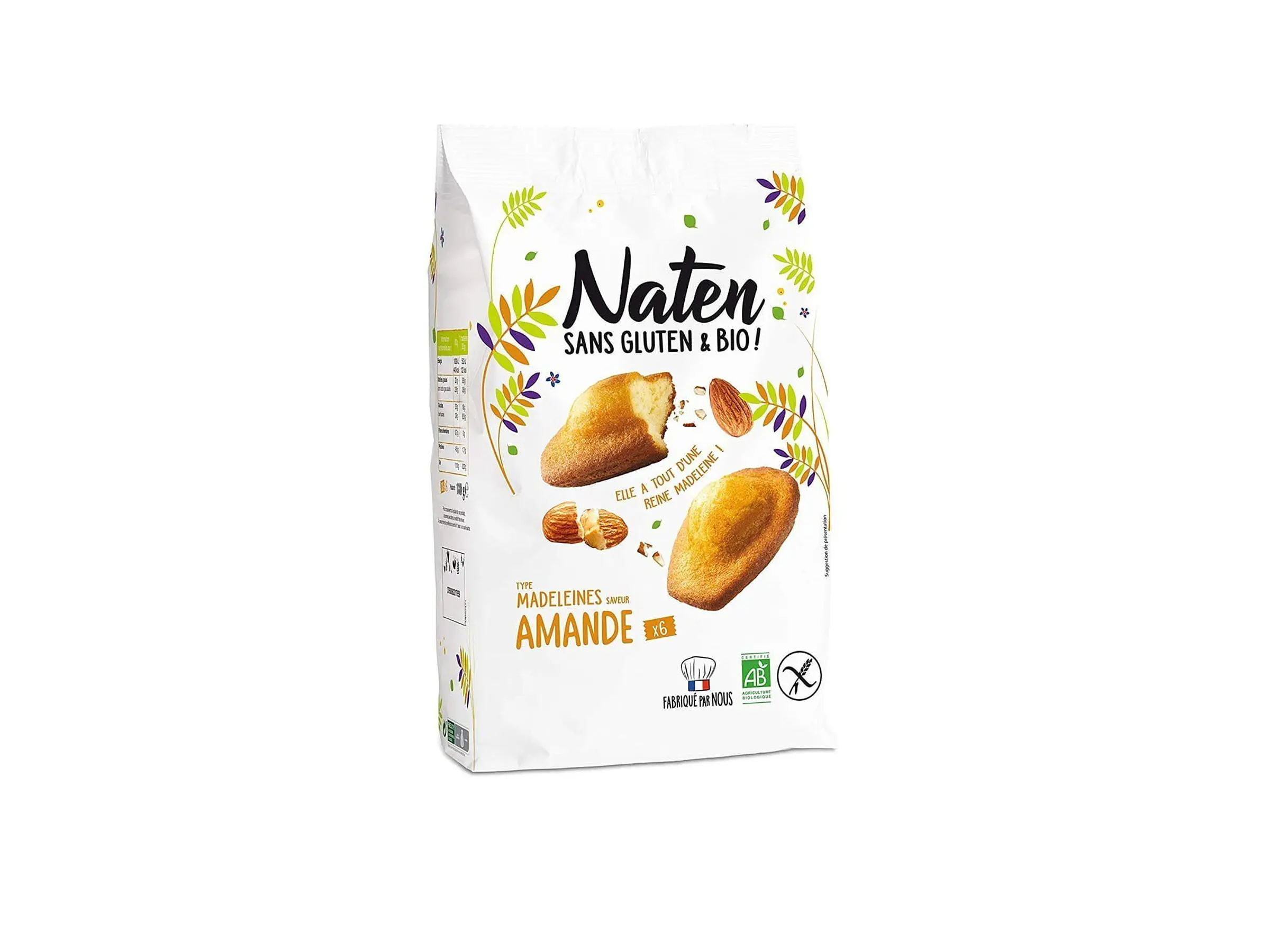 Madalenas De Amêndoa 180g Naten 1