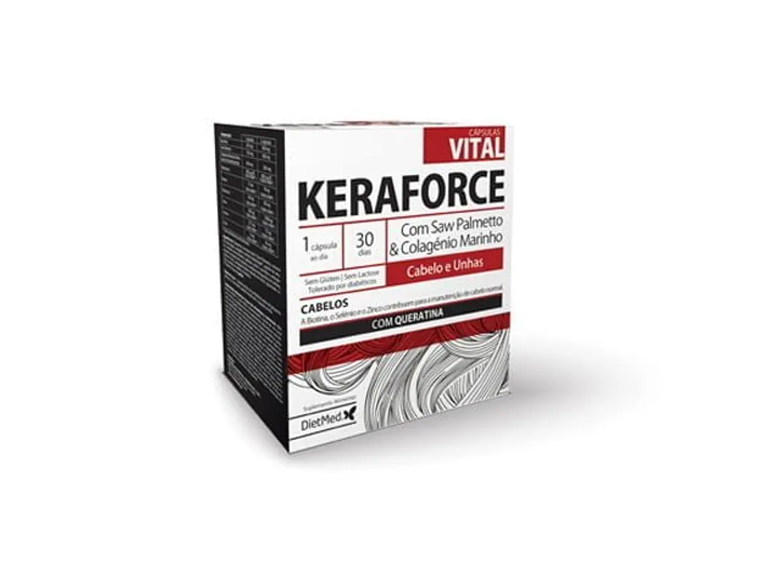 Keraforce Vital 30 cápsulas Dietmed 1