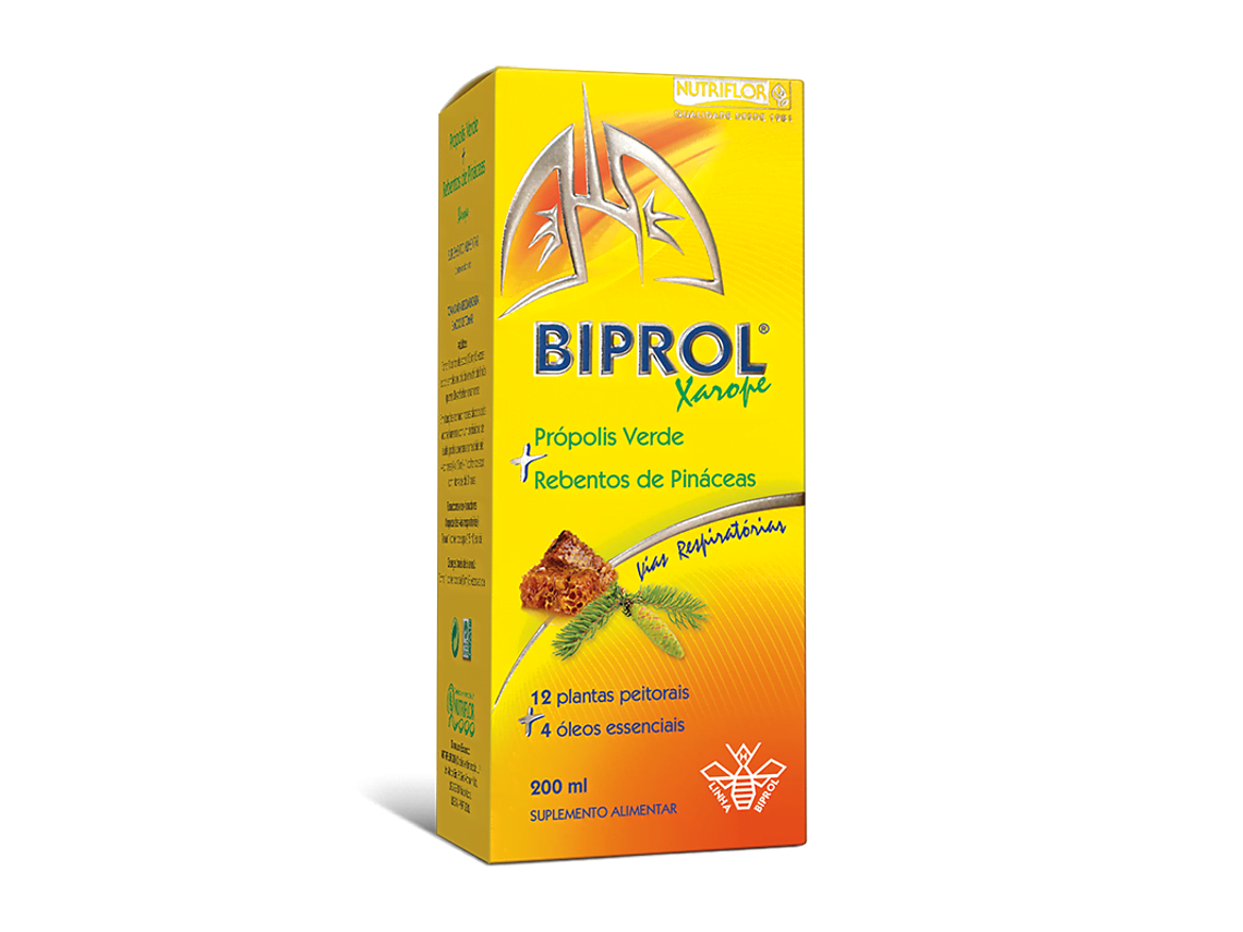 Biprol Própolis Verde + Rebentos De Pináceas 200 Ml Nutriflor 1