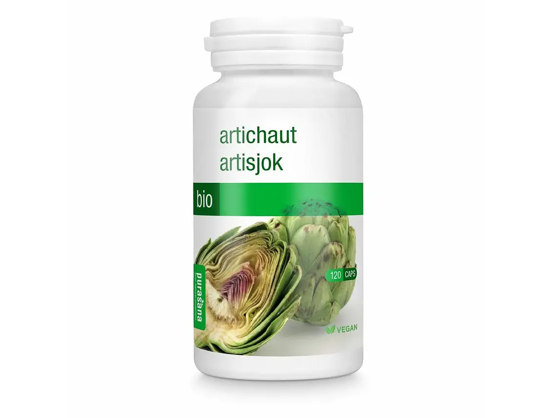 Alcachofra Bio 120 Cápsulas Purasana 1