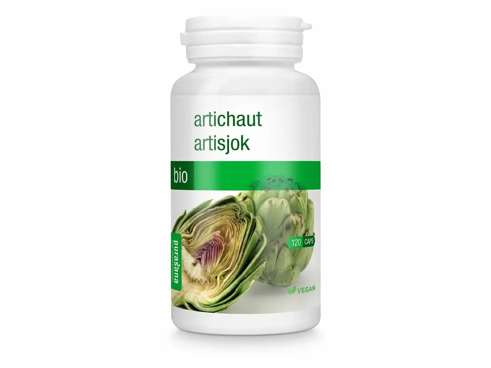 Alcachofra Bio 120 Cápsulas Purasana 1
