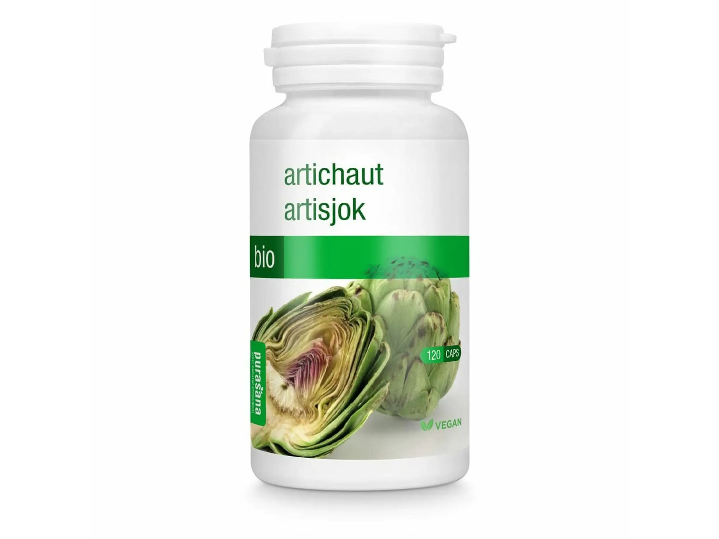 Alcachofra Bio 120 Cápsulas Purasana 1