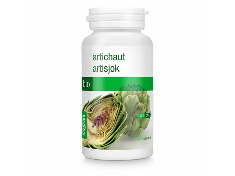 Alcachofra Bio 120 Cápsulas Purasana 1