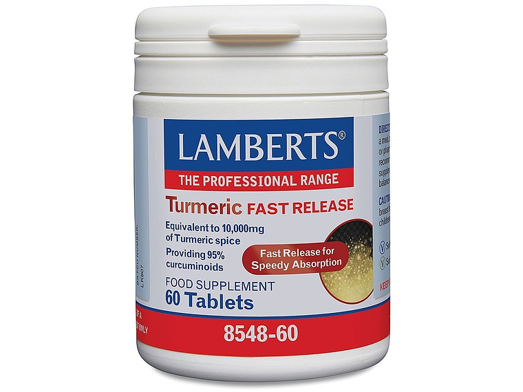 Turmeric (Curcuma) De Libertação Rápida Lamberts 1