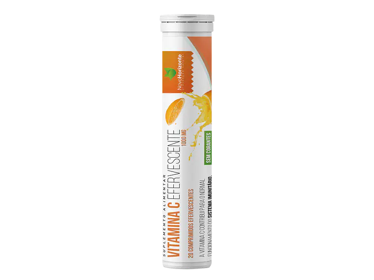 Vitamina C 1000 Mg 20 Comprimidos Efervescentes Novo Horizonte 1