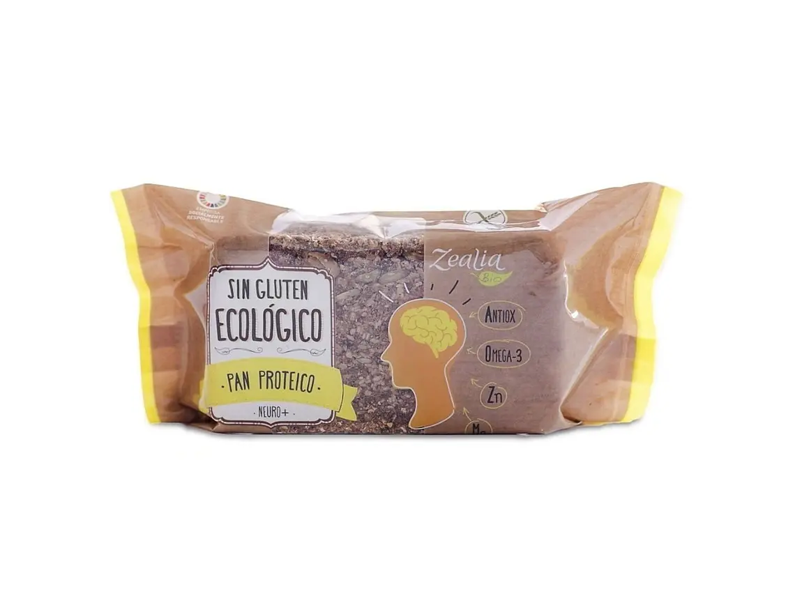 Pão Proteico NEURO+ Bio 220g Zealia 1