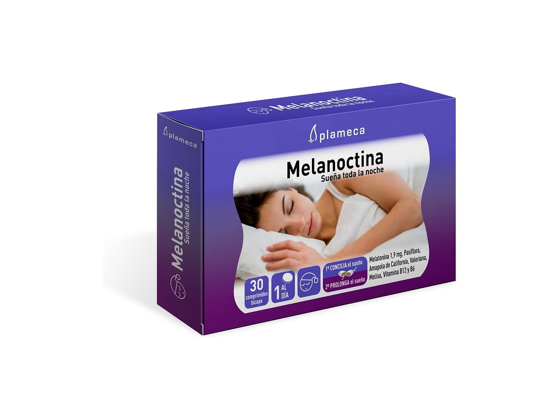 Melanoctina Bicapa 30 Comprimidos Plameca 1