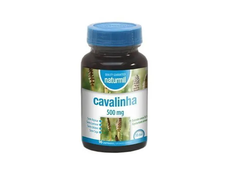 Cavalinha 500 Mg 90 comprimidos Naturmil 1