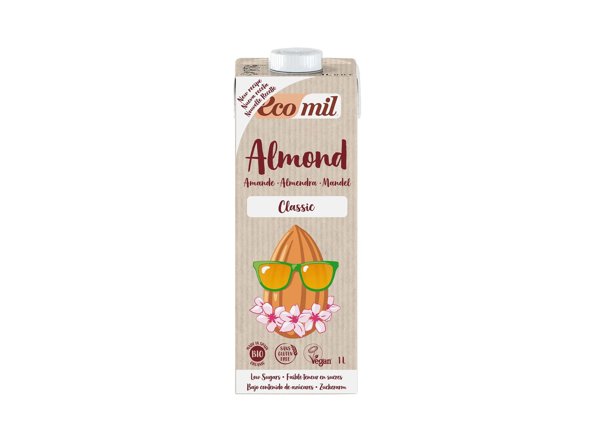 Bebida De Amêndoas Classic  1 Lt Ecomil 1