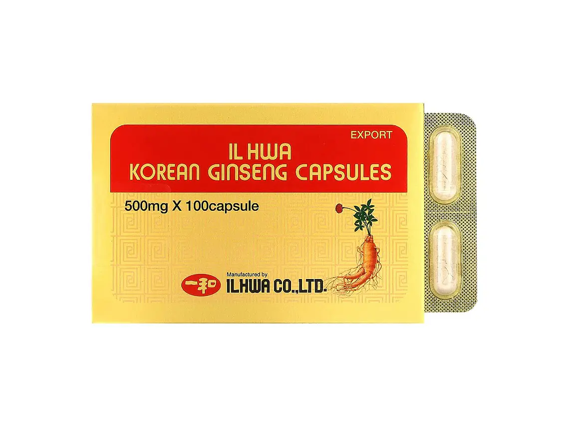 Ginseng Cápsulas Ilhwa 1