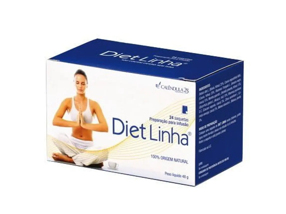 Diet Linha Chá 24 Saquetas Calêndula 1