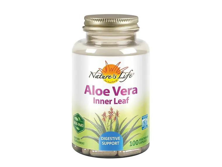 Aloe Vera Inner Leaf 100 cápsulas Nature's Life 1