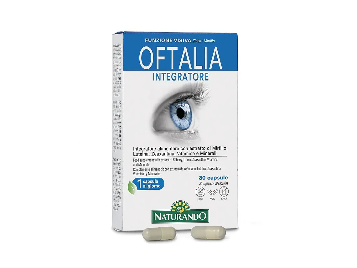 Oftalia Integratore 30 Cápsulas Naturando 1