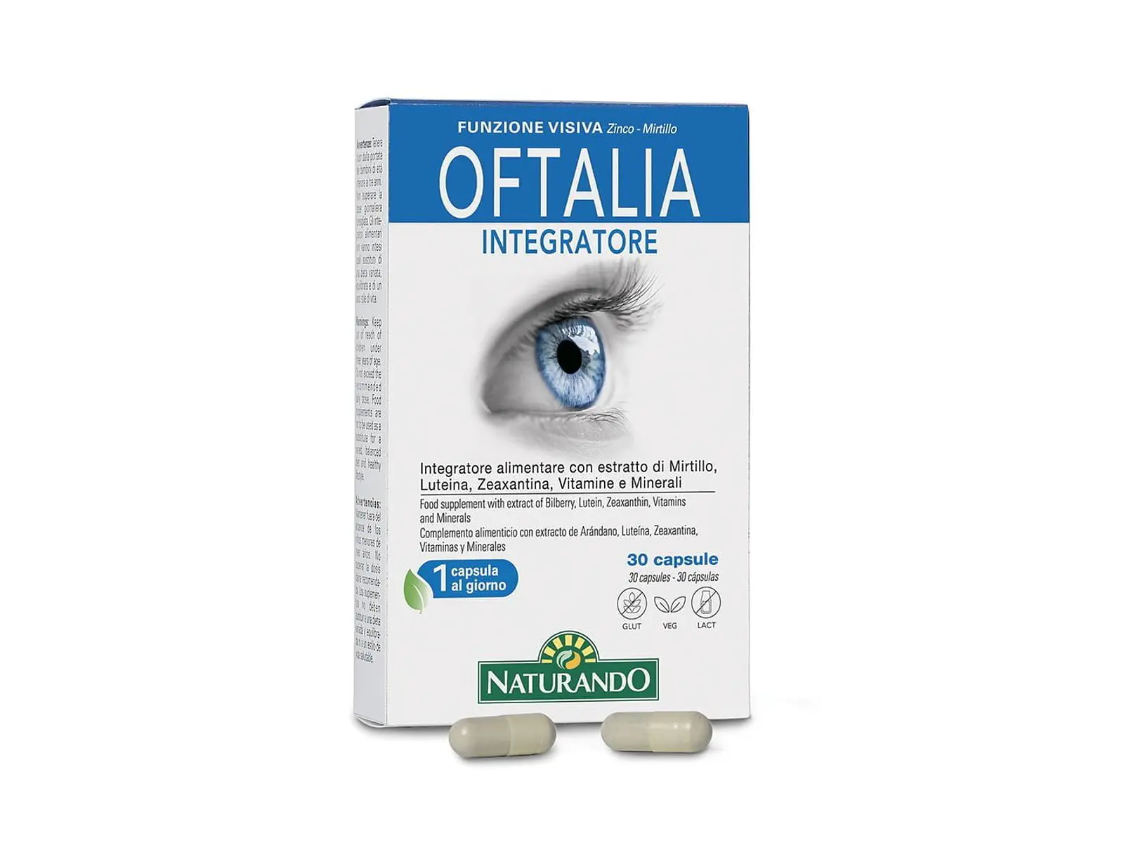 Oftalia Integratore 30 Cápsulas Naturando 1