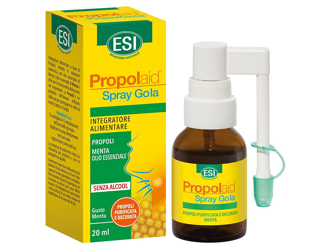 Propolgola Spray (Menta) S/ Álcool 20 Ml. ESI 1