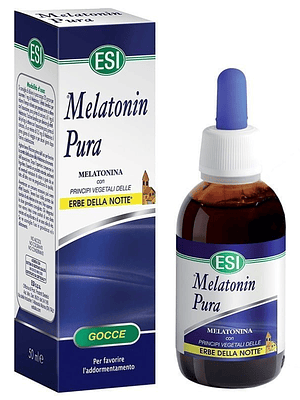 Melatonina Pura Com Erba Della Notte 50 Ml ESI