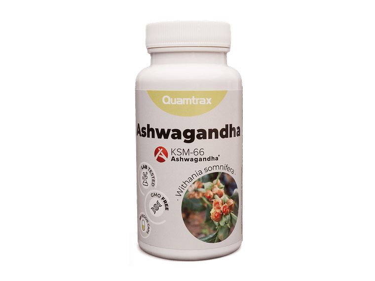 Ashwagandha 60 Cápsulas Quamtrax 1