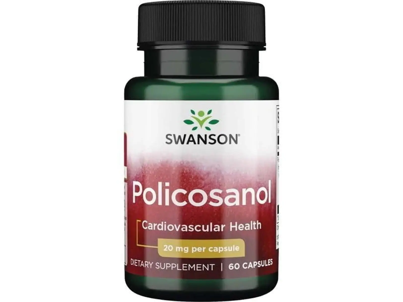 Policosanol 20 mg 60 Cápsulas Swanson 1