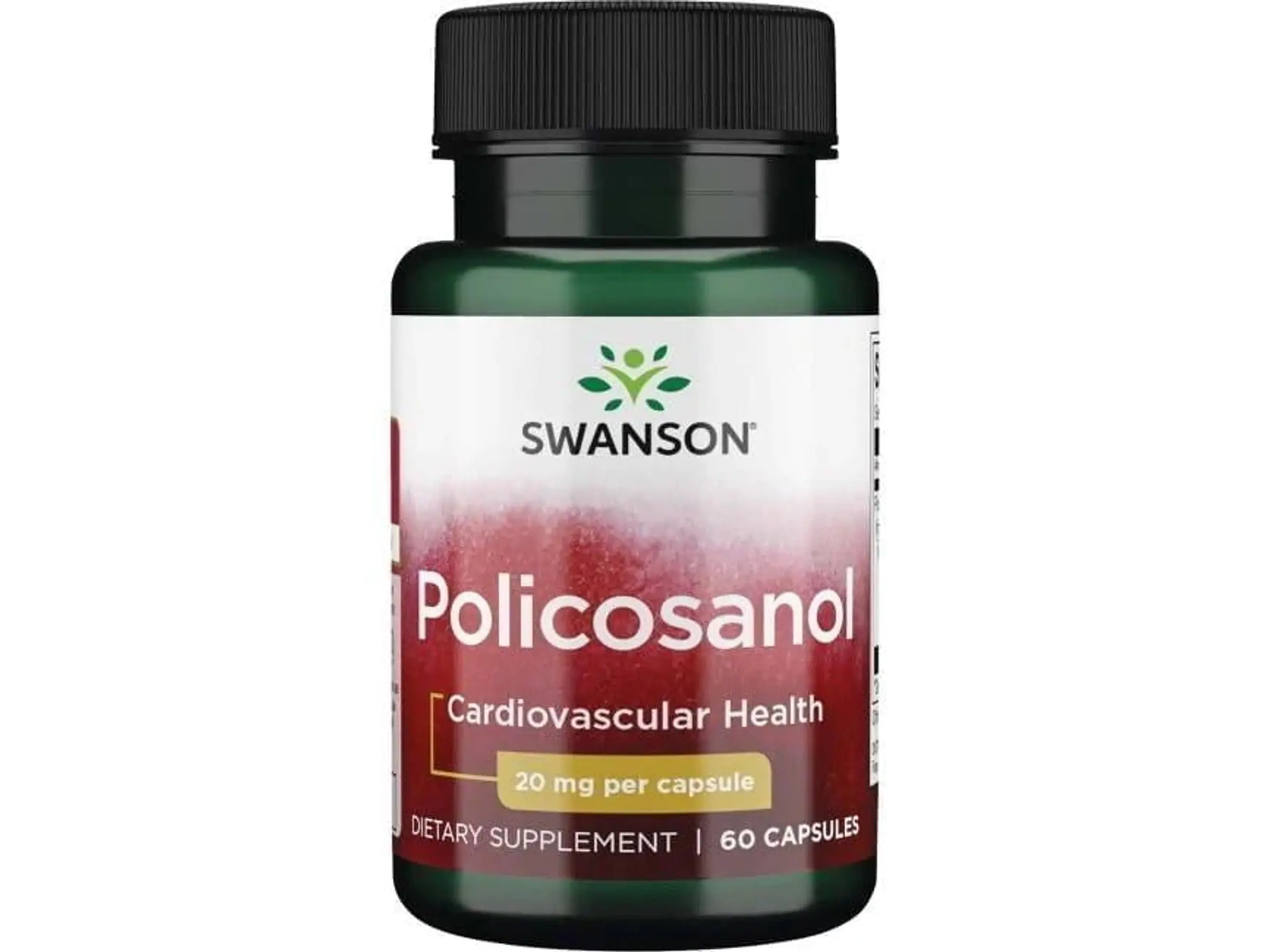 Policosanol 20 mg 60 Cápsulas Swanson 1