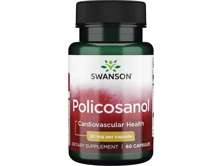 Policosanol 20 mg 60 Cápsulas Swanson 1