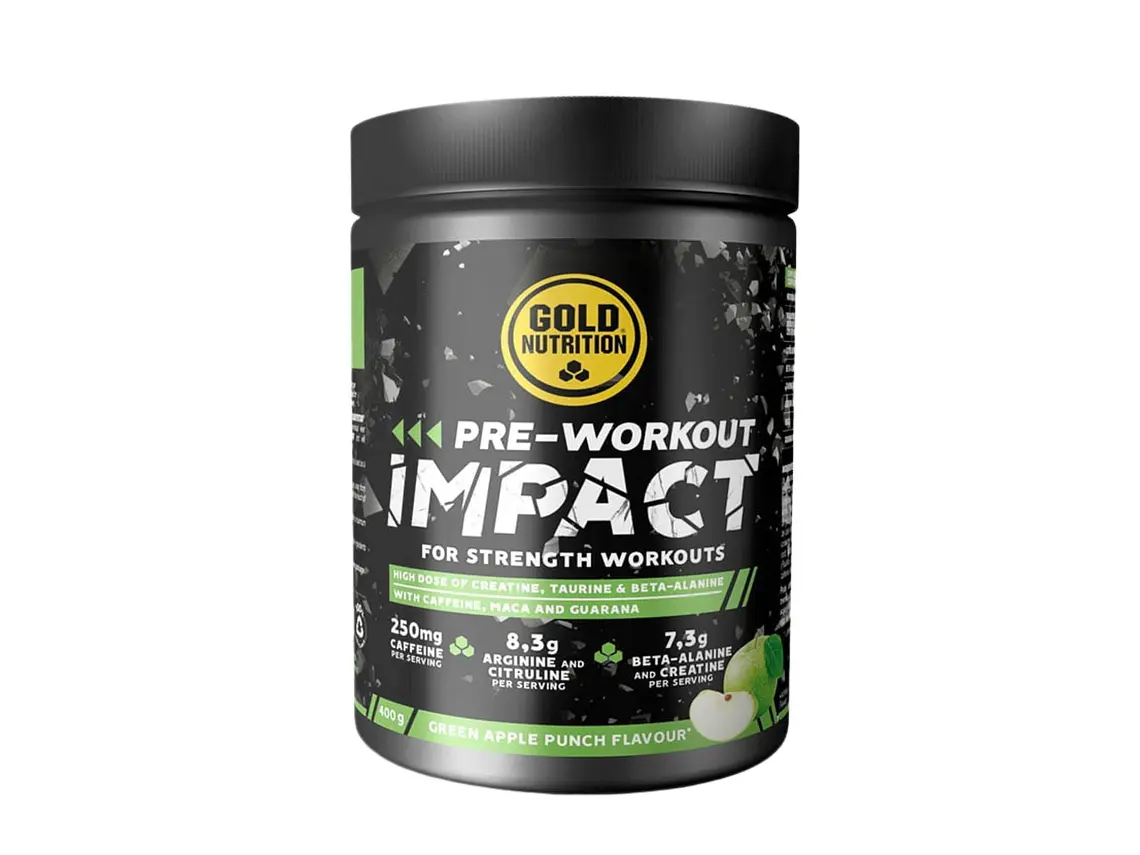 Pre-Workout Impact 400g Gold Nutrition 1