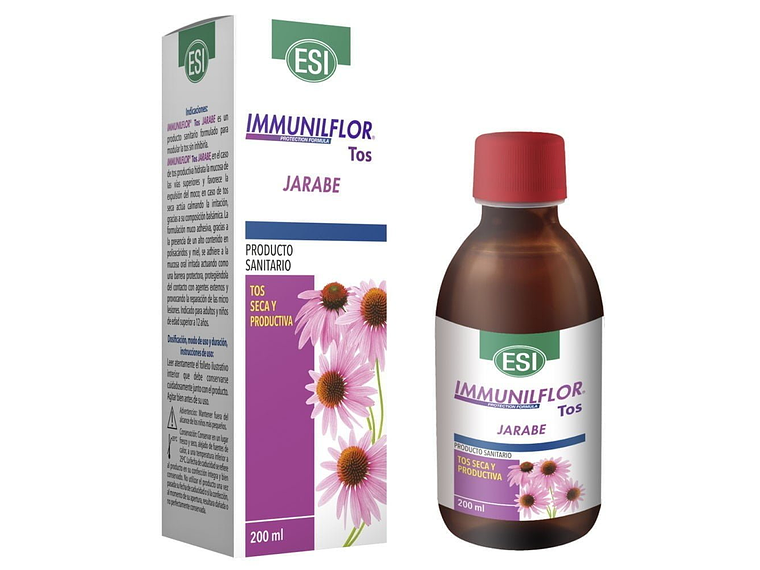 Immunilflor Xarope Para Tosse 200Ml ESI 1