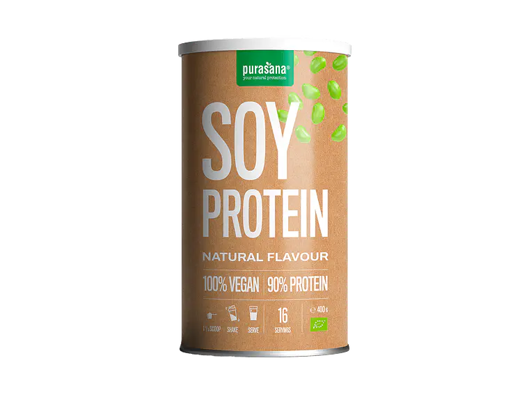 Proteína Soja Vegan 400g Purasana 1