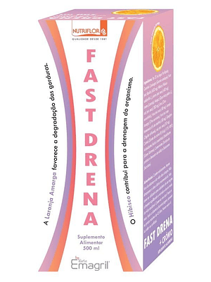 Emagril - Fast Drena + Crómio 500 Ml Nutriflor