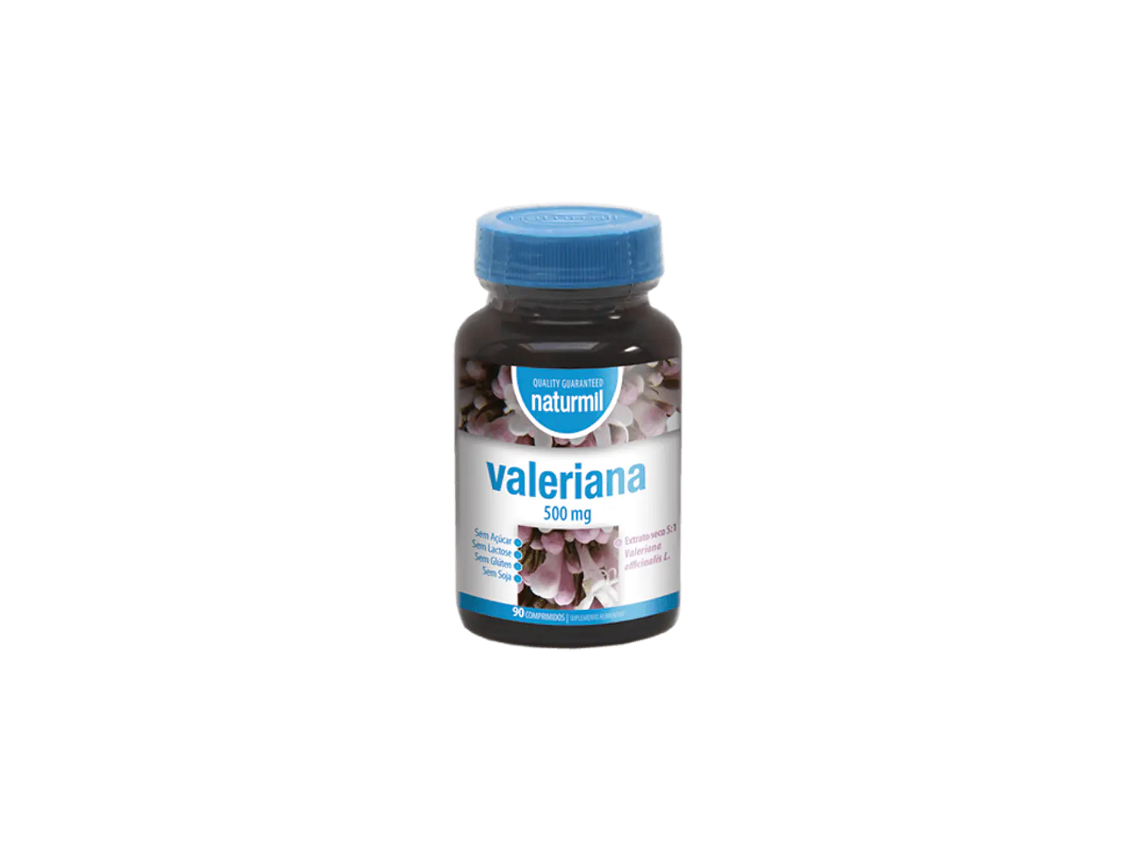 Valeriana 500mg 90 Comprimidos Naturmil 1