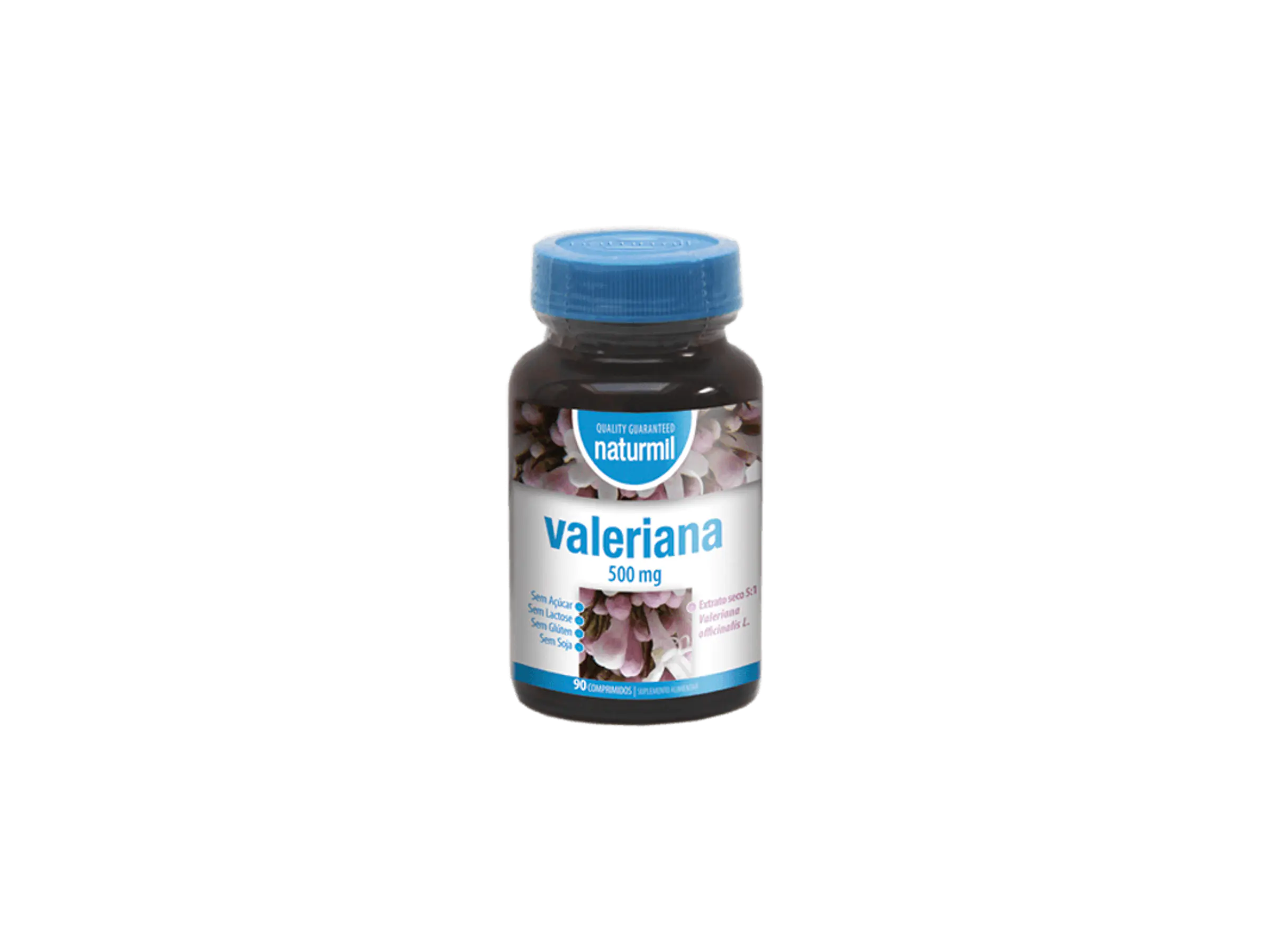 Valeriana 500mg 90 Comprimidos Naturmil 1