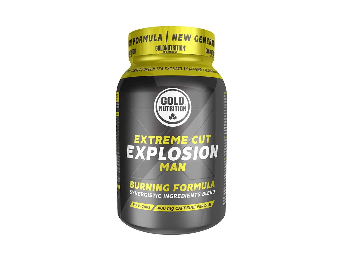 Extreme Cut Explosion Man 90 Cápsulas Gold Nutrition 1