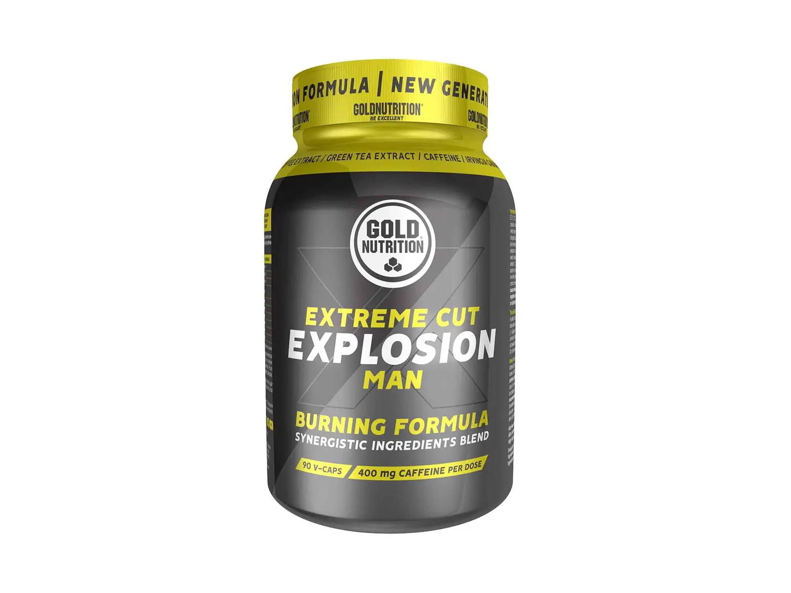 Extreme Cut Explosion Man 90 Cápsulas Gold Nutrition 1