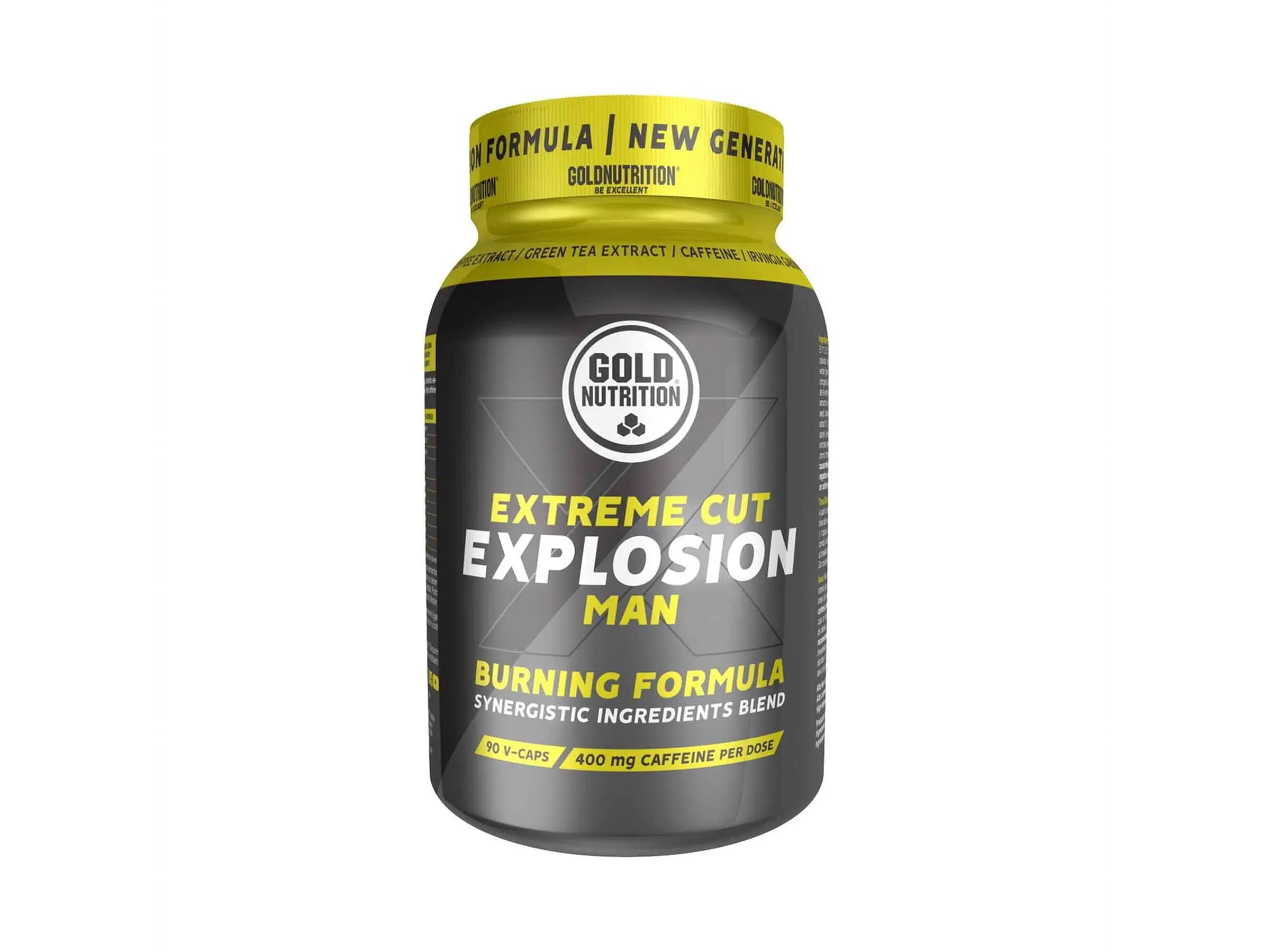 Extreme Cut Explosion Man 90 Cápsulas Gold Nutrition 1