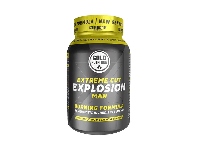 Extreme Cut Explosion Man 90 Cápsulas Gold Nutrition 1