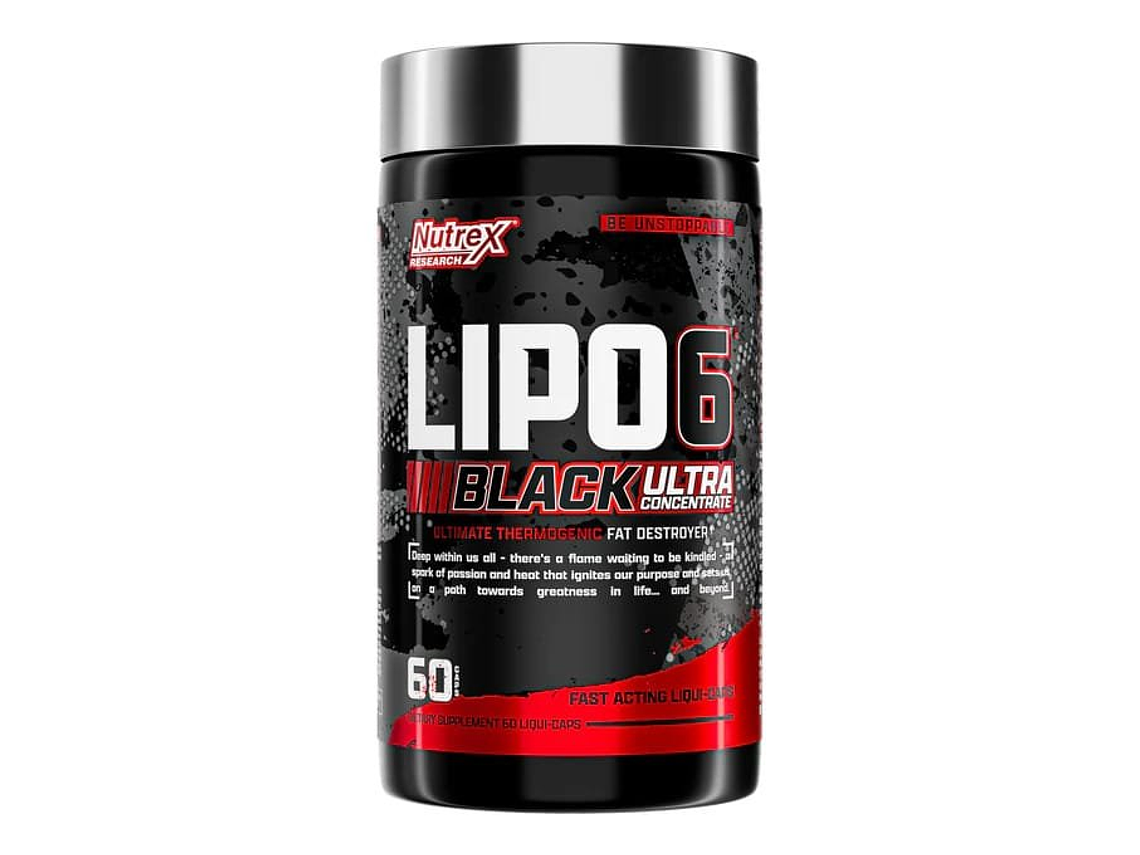 Lipo 6 Black 60 Cápsulas Nutrex 1