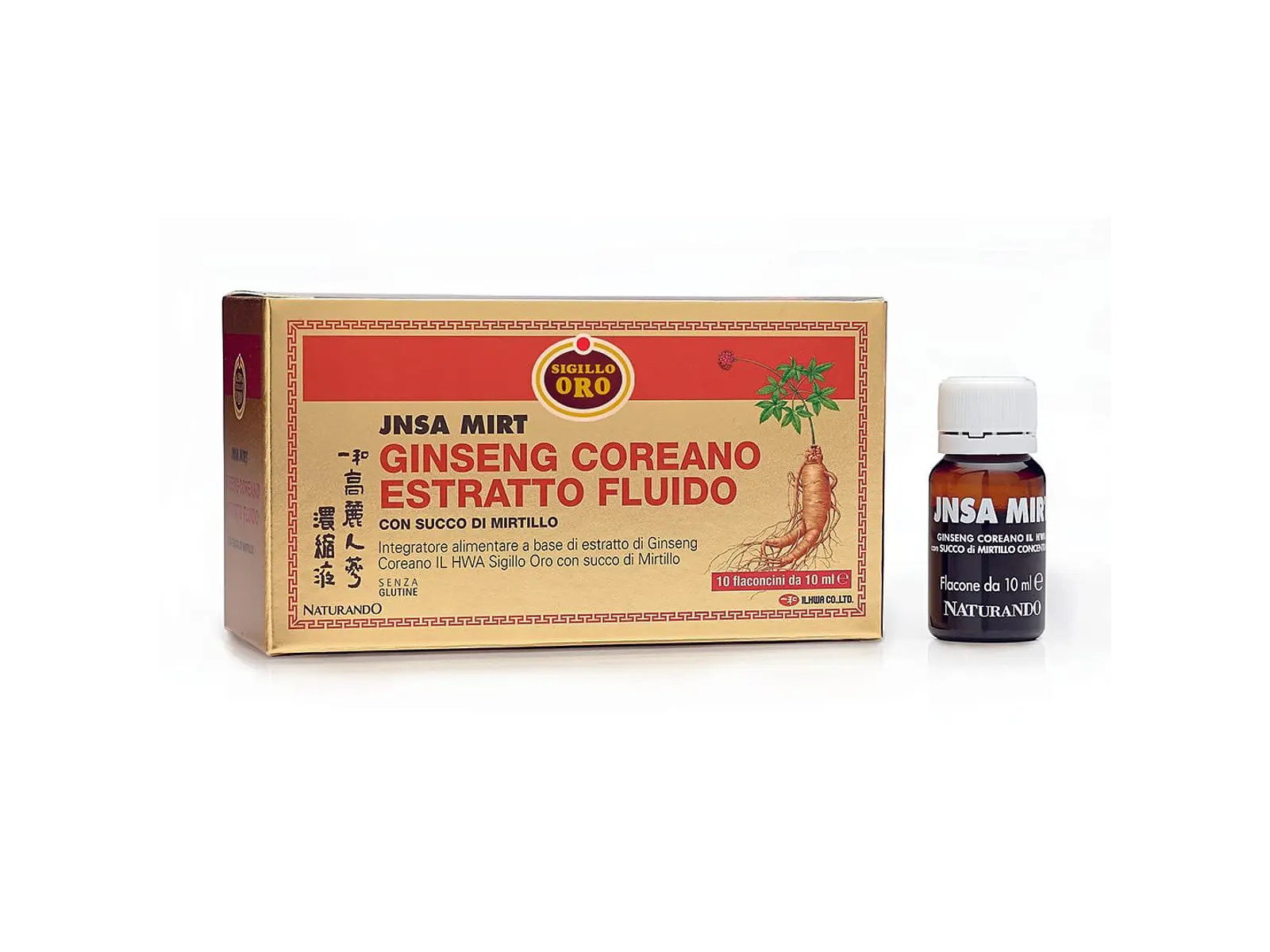 Ginseng Coreano 10 Frascos Ilhwa 1