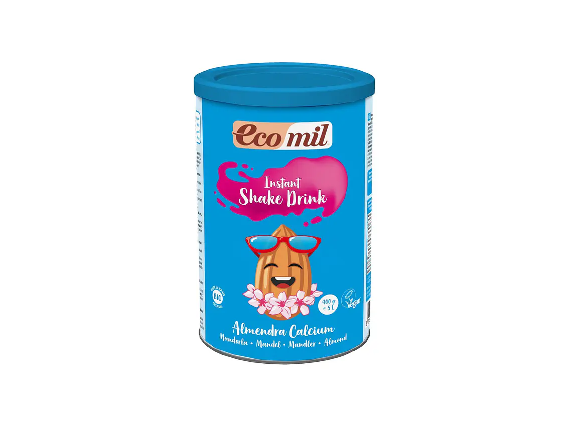 Bebida De Amêndoas Com Cálcio Em Pó  400g Ecomil 1