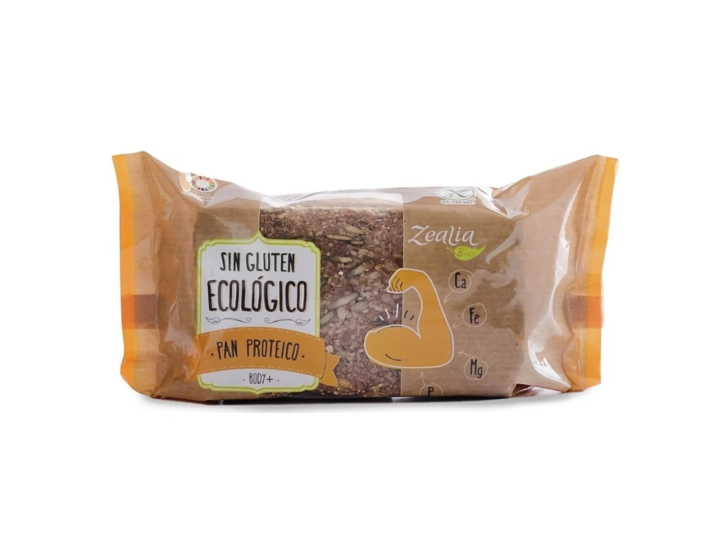 Pão Proteico BODY+ Bio 220g Zealia 1