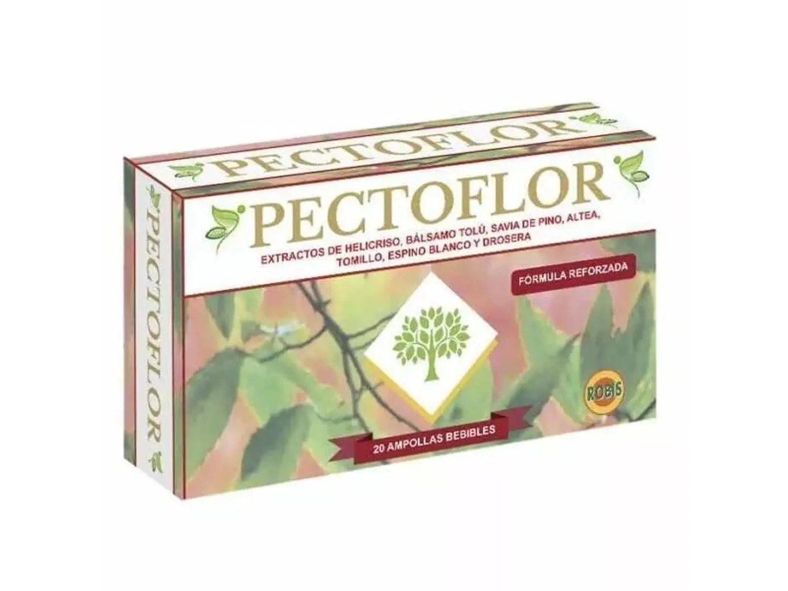 Pectoflor 20 Ampolas Robis 1