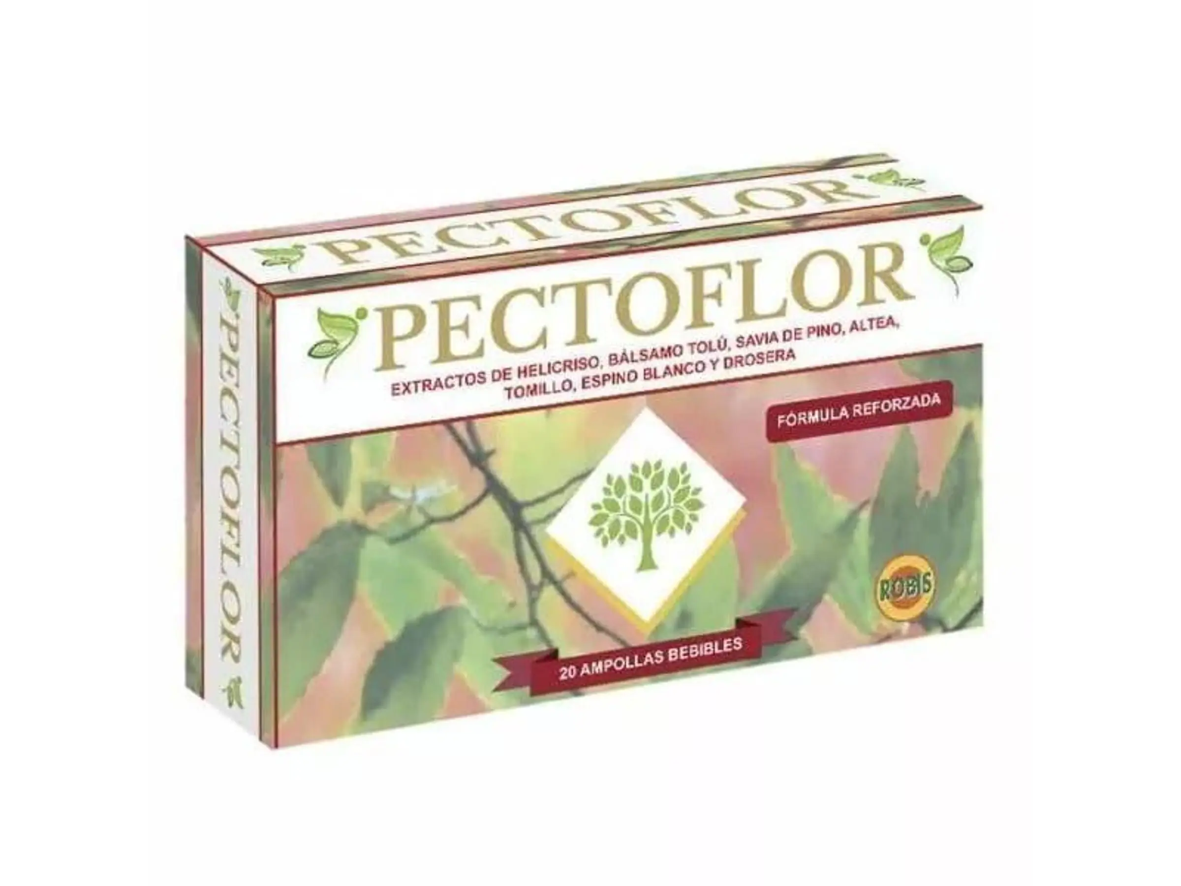 Pectoflor 20 Ampolas Robis 1