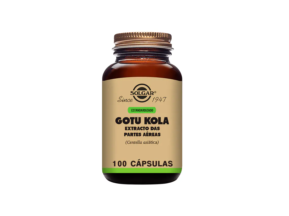 Gotu Kola 100 Cápsulas Solgar 1