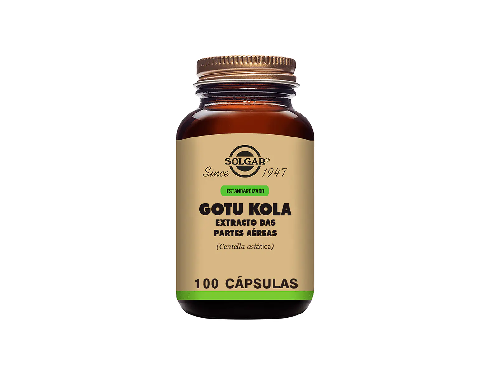 Gotu Kola 100 Cápsulas Solgar 1
