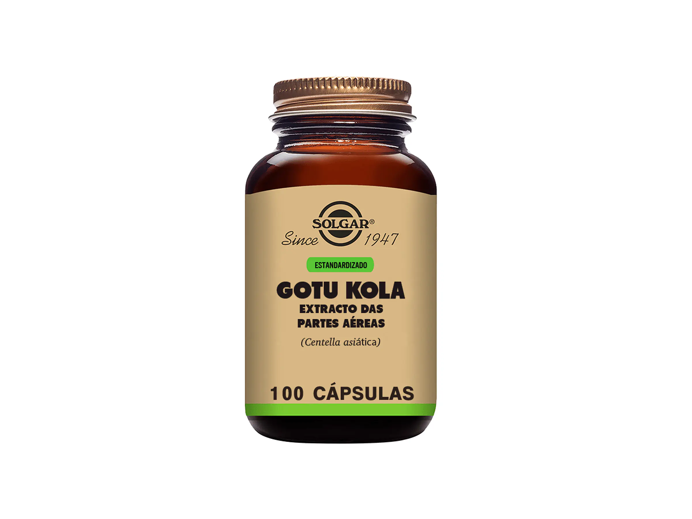 Gotu Kola 100 Cápsulas Solgar 1