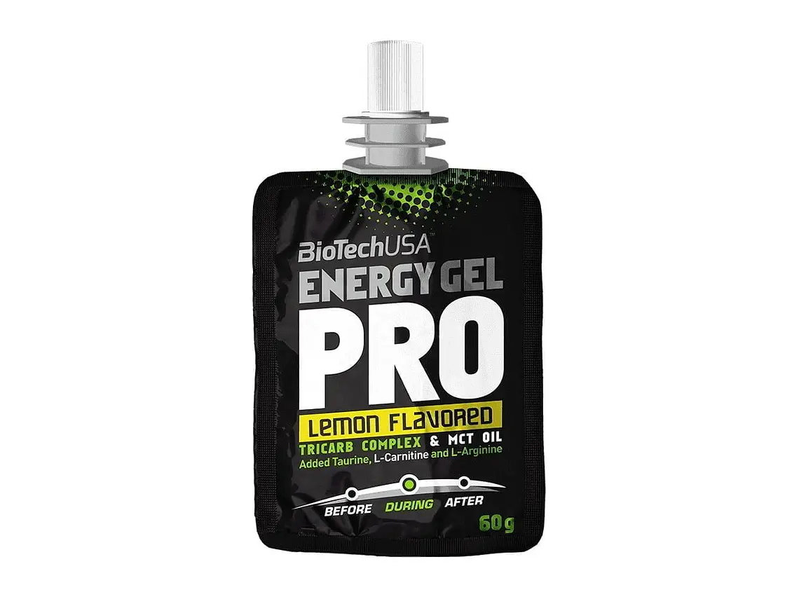 Energy Gel Pro 60g Limão BiotechUSA 1